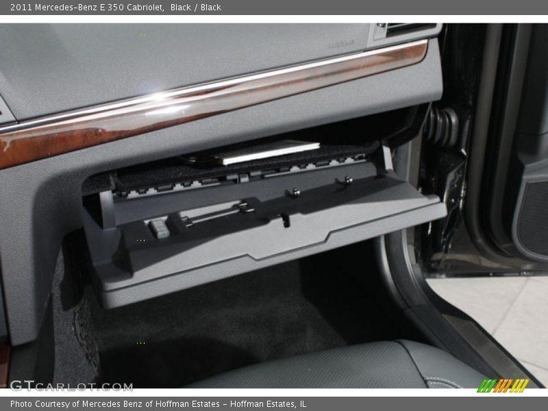 Black / Black 2011 Mercedes-Benz E 350 Cabriolet