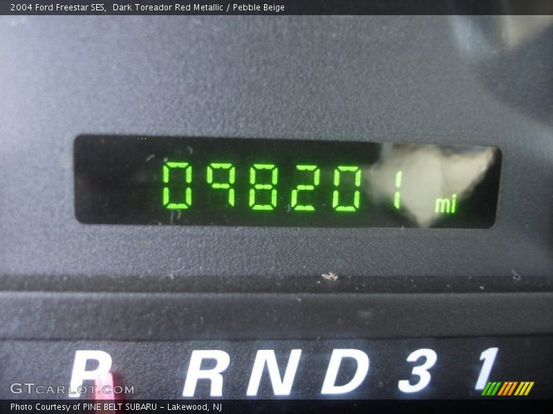 Dark Toreador Red Metallic / Pebble Beige 2004 Ford Freestar SES