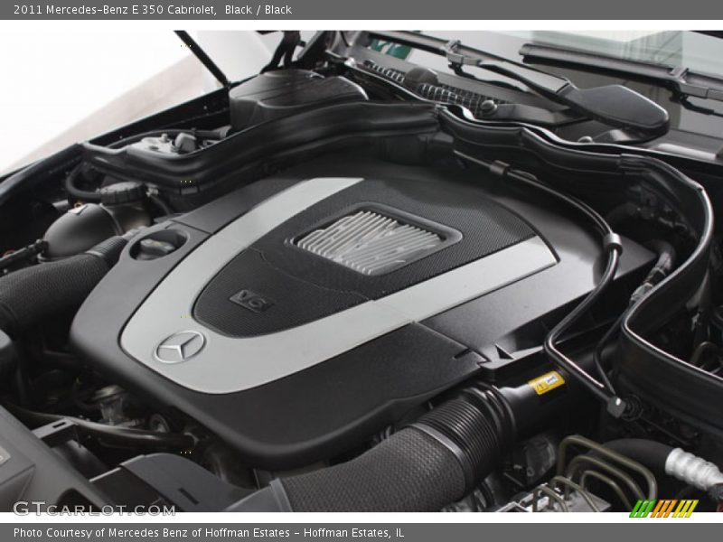 Black / Black 2011 Mercedes-Benz E 350 Cabriolet