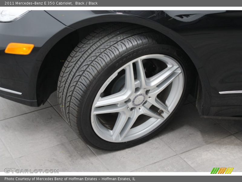 Black / Black 2011 Mercedes-Benz E 350 Cabriolet