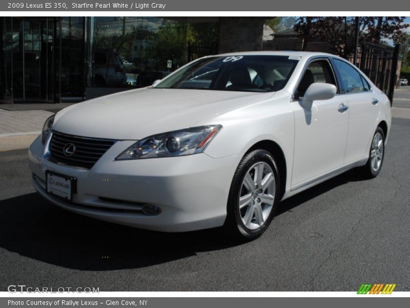 Starfire Pearl White / Light Gray 2009 Lexus ES 350