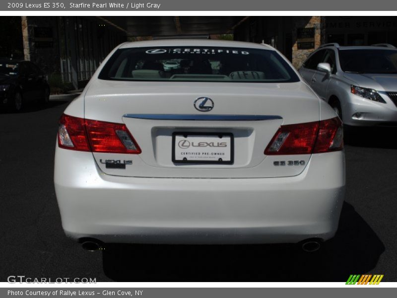 Starfire Pearl White / Light Gray 2009 Lexus ES 350