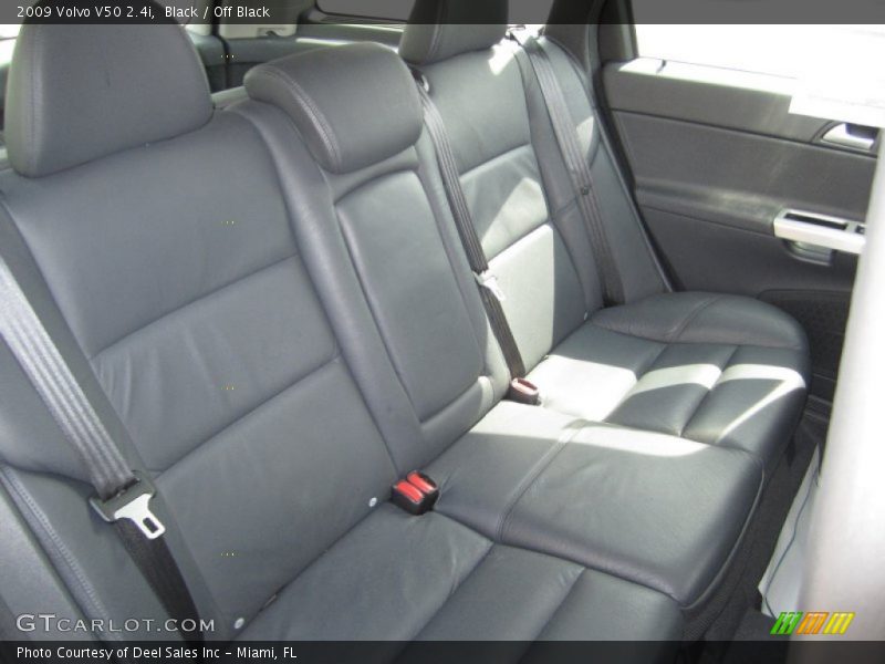 Black / Off Black 2009 Volvo V50 2.4i