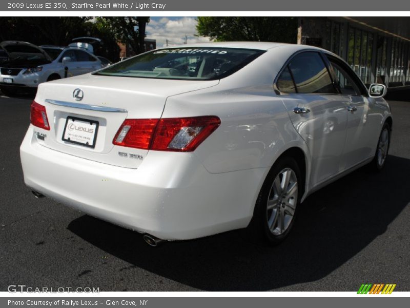 Starfire Pearl White / Light Gray 2009 Lexus ES 350