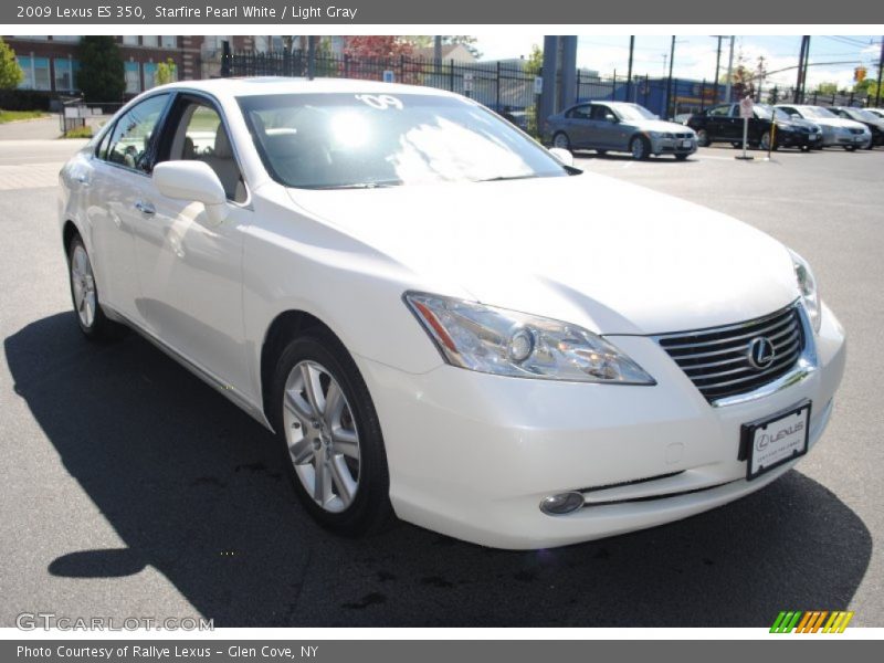 Starfire Pearl White / Light Gray 2009 Lexus ES 350