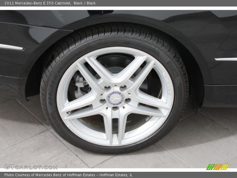 Black / Black 2011 Mercedes-Benz E 350 Cabriolet