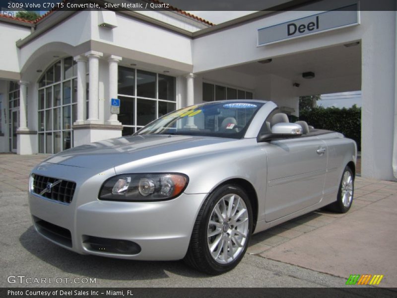 Silver Metallic / Quartz 2009 Volvo C70 T5 Convertible