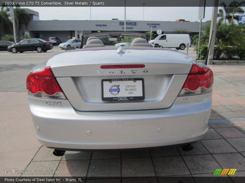 Silver Metallic / Quartz 2009 Volvo C70 T5 Convertible