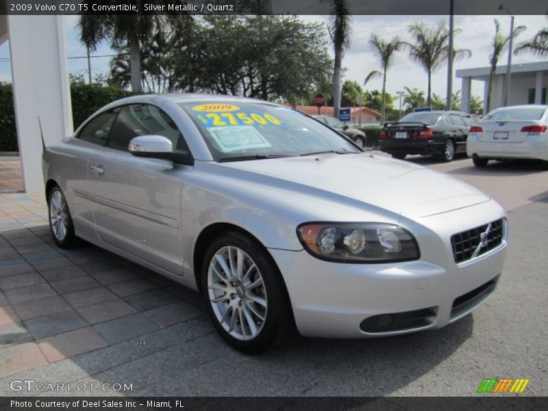Silver Metallic / Quartz 2009 Volvo C70 T5 Convertible