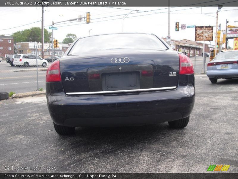 Santorin Blue Pearl Effect / Melange 2001 Audi A6 2.8 quattro Sedan