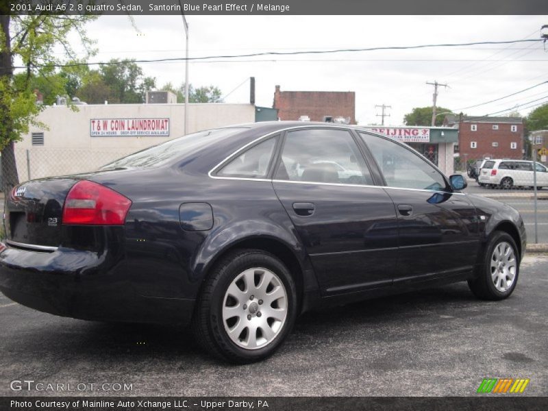 Santorin Blue Pearl Effect / Melange 2001 Audi A6 2.8 quattro Sedan