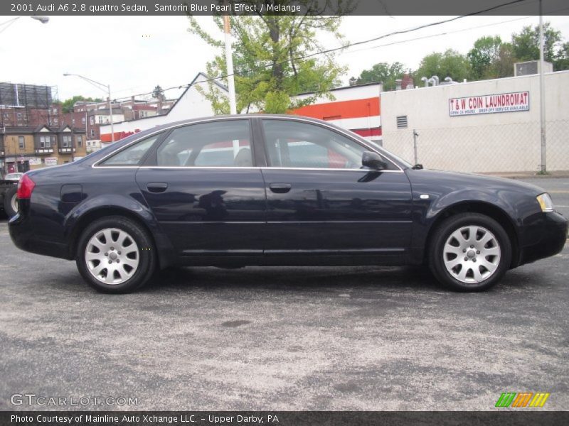 Santorin Blue Pearl Effect / Melange 2001 Audi A6 2.8 quattro Sedan