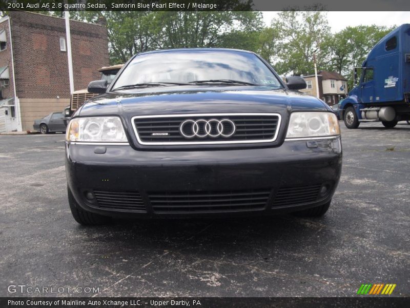 Santorin Blue Pearl Effect / Melange 2001 Audi A6 2.8 quattro Sedan
