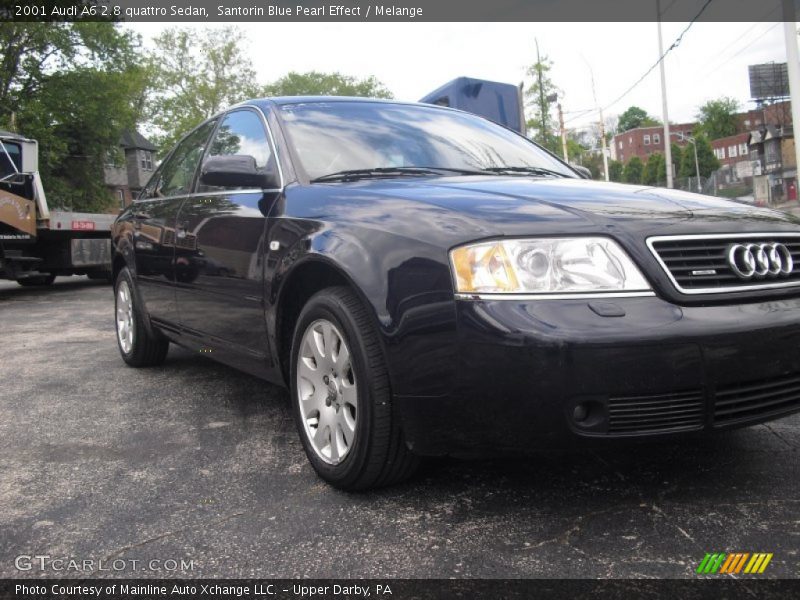 Santorin Blue Pearl Effect / Melange 2001 Audi A6 2.8 quattro Sedan
