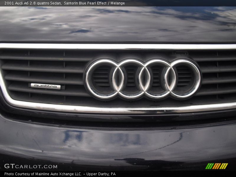 Santorin Blue Pearl Effect / Melange 2001 Audi A6 2.8 quattro Sedan