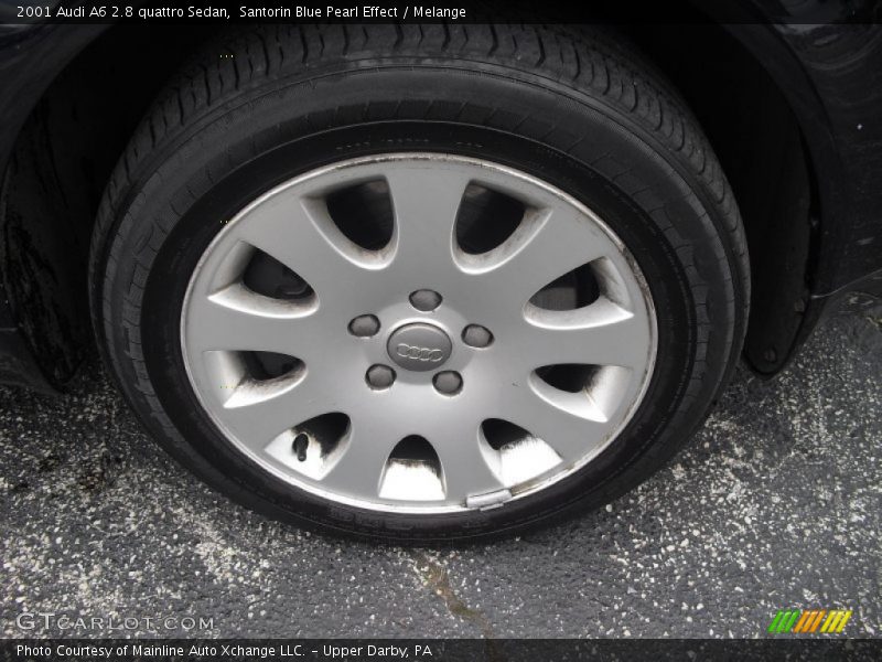 Santorin Blue Pearl Effect / Melange 2001 Audi A6 2.8 quattro Sedan