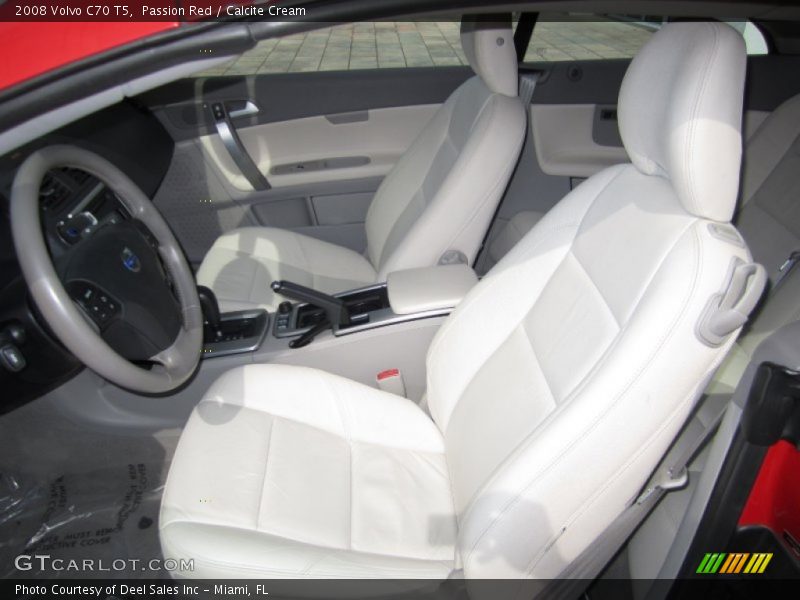 Passion Red / Calcite Cream 2008 Volvo C70 T5
