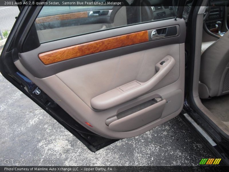 Santorin Blue Pearl Effect / Melange 2001 Audi A6 2.8 quattro Sedan