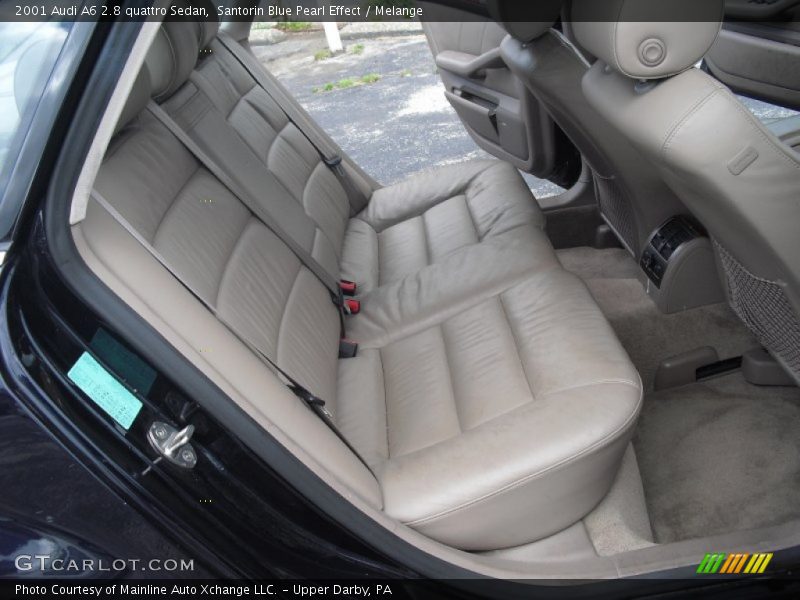 Santorin Blue Pearl Effect / Melange 2001 Audi A6 2.8 quattro Sedan