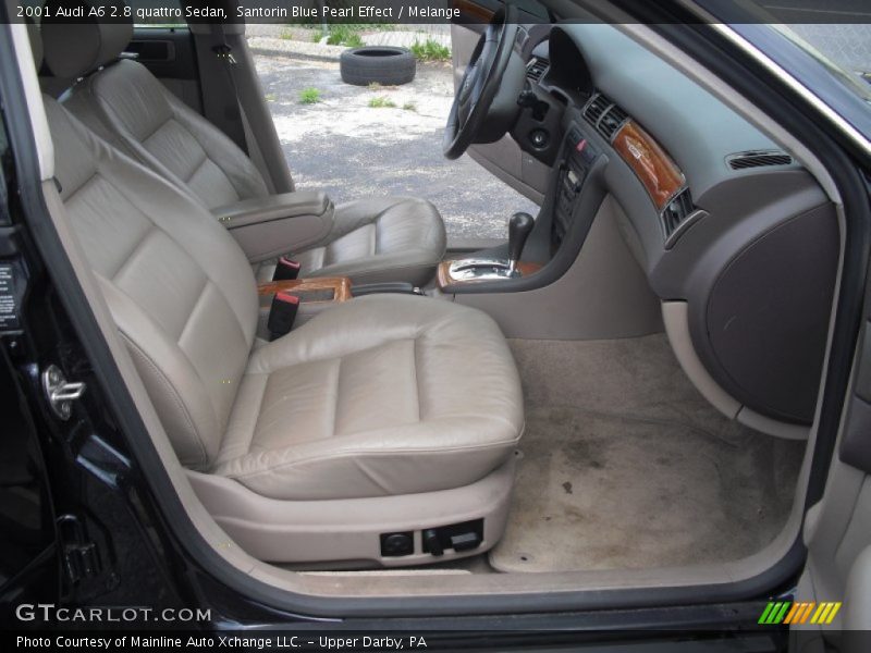 Santorin Blue Pearl Effect / Melange 2001 Audi A6 2.8 quattro Sedan