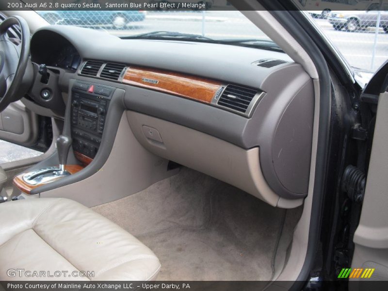 Santorin Blue Pearl Effect / Melange 2001 Audi A6 2.8 quattro Sedan