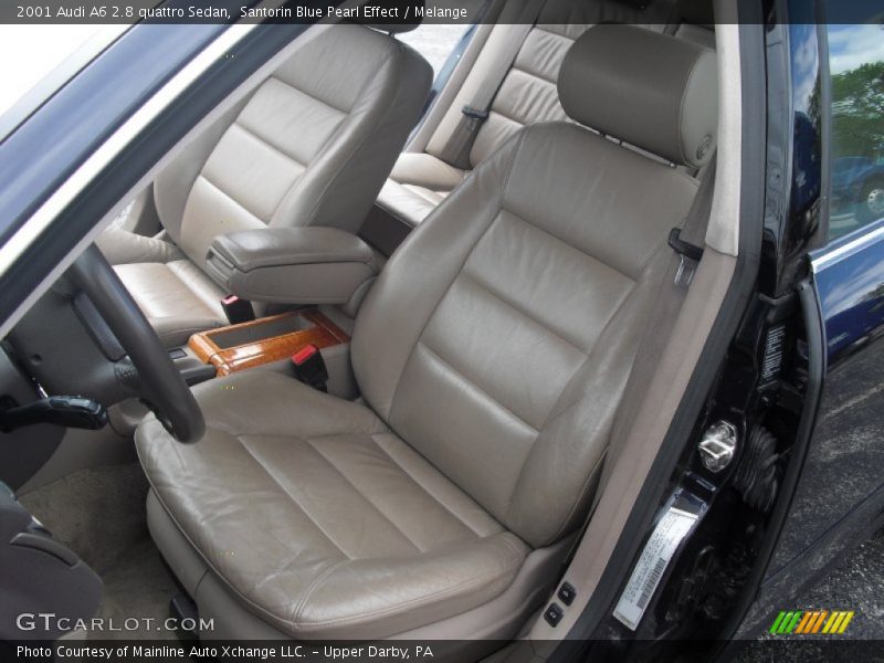 Santorin Blue Pearl Effect / Melange 2001 Audi A6 2.8 quattro Sedan
