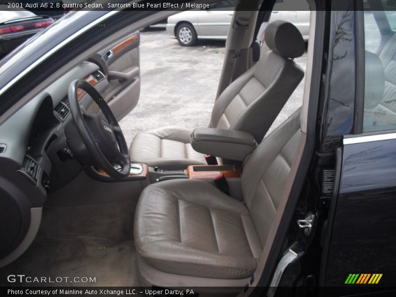 Santorin Blue Pearl Effect / Melange 2001 Audi A6 2.8 quattro Sedan