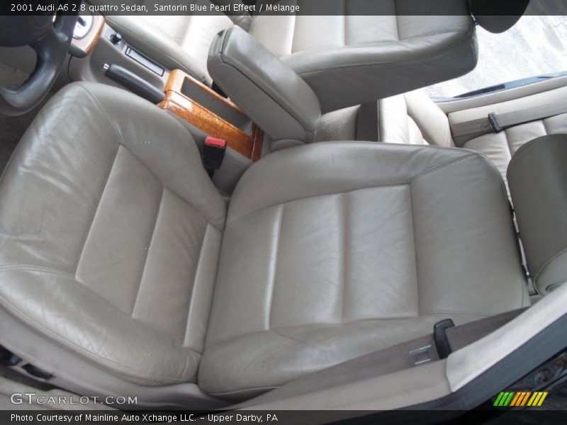 Santorin Blue Pearl Effect / Melange 2001 Audi A6 2.8 quattro Sedan