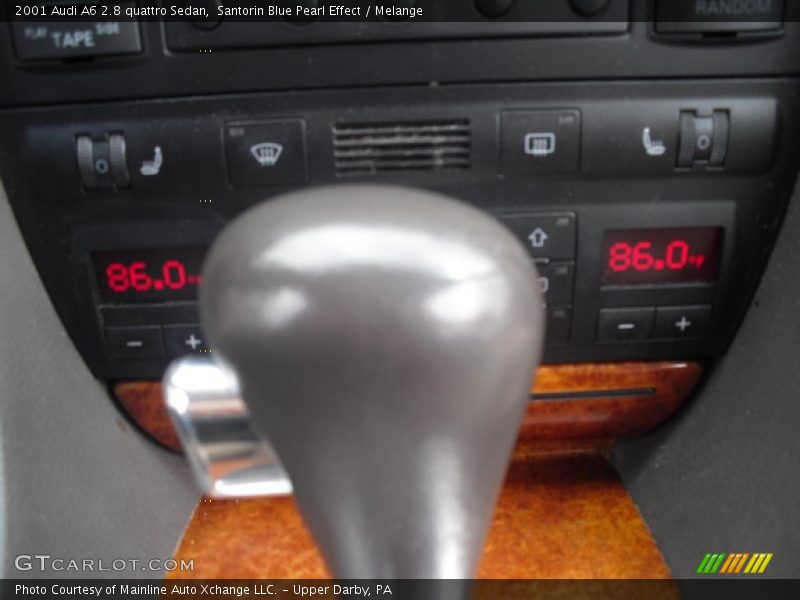 Santorin Blue Pearl Effect / Melange 2001 Audi A6 2.8 quattro Sedan