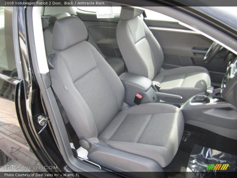 Black / Anthracite Black 2008 Volkswagen Rabbit 2 Door