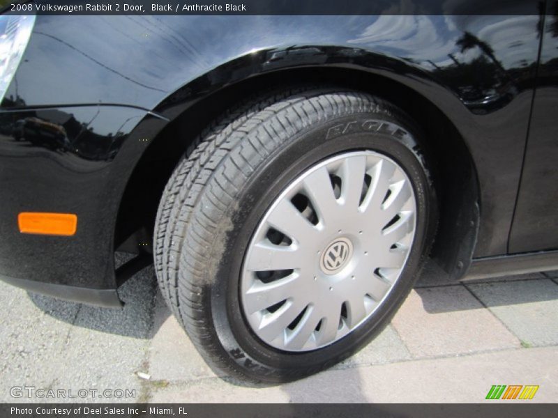 Black / Anthracite Black 2008 Volkswagen Rabbit 2 Door
