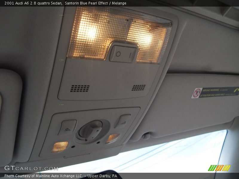 Santorin Blue Pearl Effect / Melange 2001 Audi A6 2.8 quattro Sedan