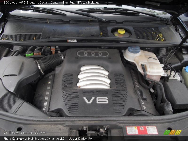 Santorin Blue Pearl Effect / Melange 2001 Audi A6 2.8 quattro Sedan