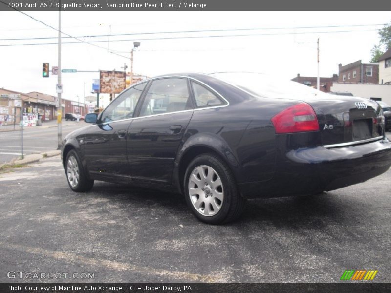 Santorin Blue Pearl Effect / Melange 2001 Audi A6 2.8 quattro Sedan