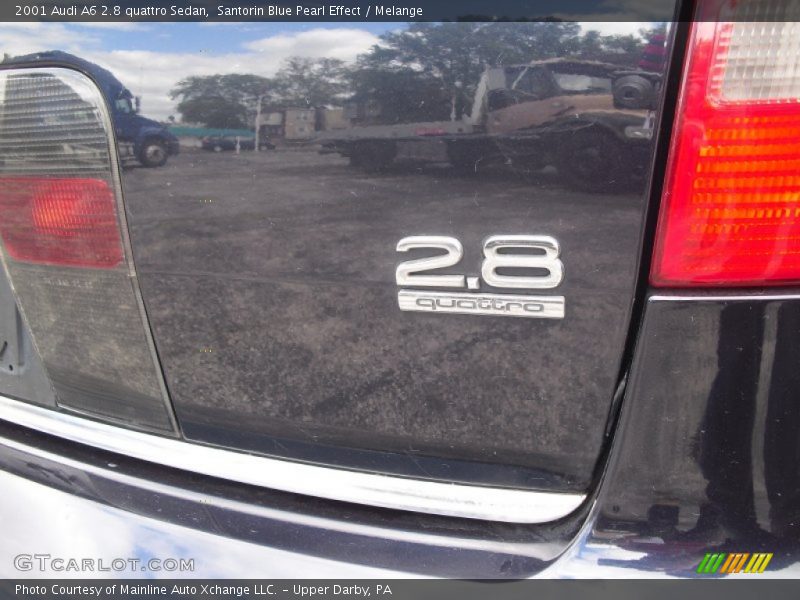 Santorin Blue Pearl Effect / Melange 2001 Audi A6 2.8 quattro Sedan
