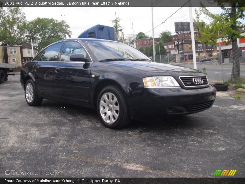 Santorin Blue Pearl Effect / Melange 2001 Audi A6 2.8 quattro Sedan