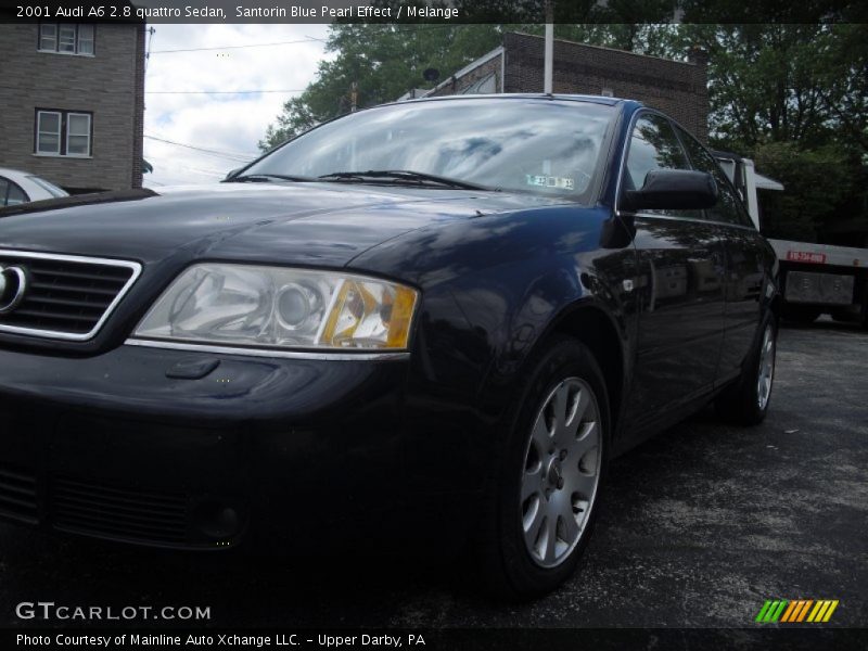 Santorin Blue Pearl Effect / Melange 2001 Audi A6 2.8 quattro Sedan
