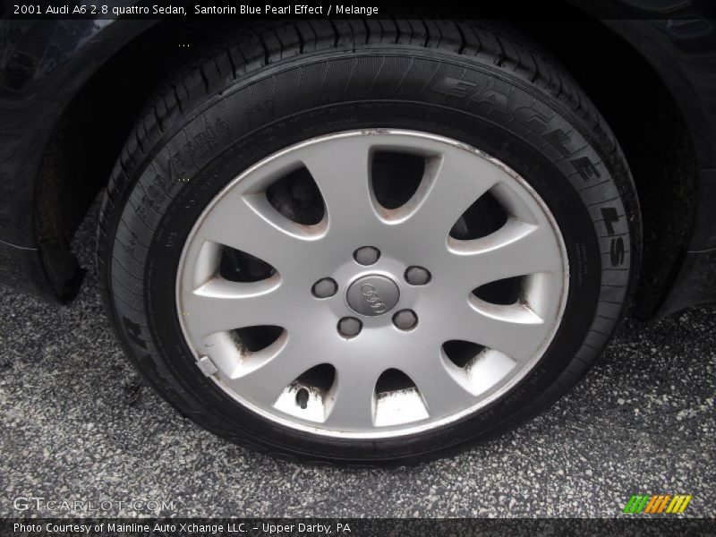 Santorin Blue Pearl Effect / Melange 2001 Audi A6 2.8 quattro Sedan