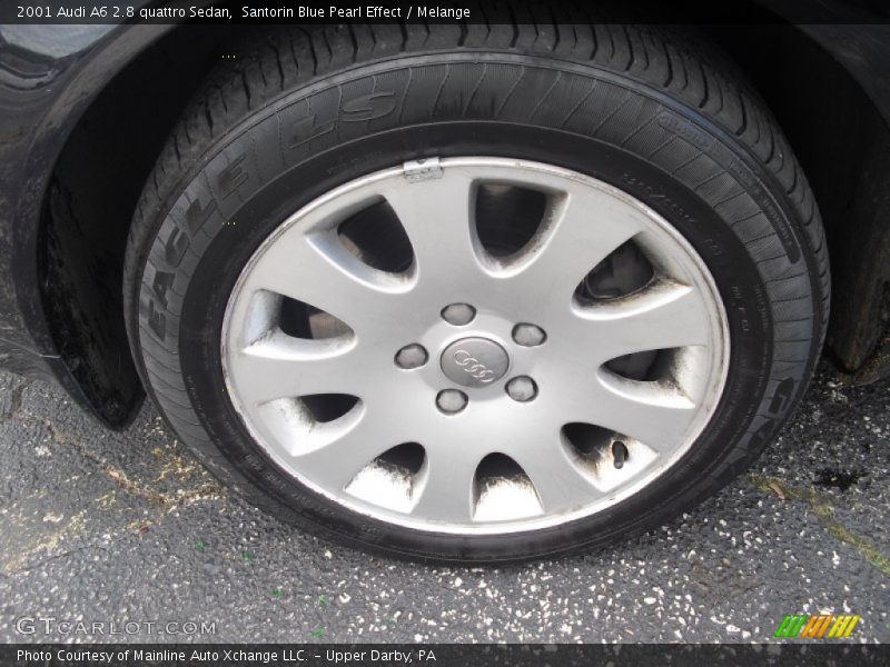 Santorin Blue Pearl Effect / Melange 2001 Audi A6 2.8 quattro Sedan