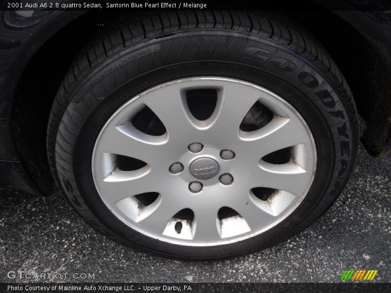 Santorin Blue Pearl Effect / Melange 2001 Audi A6 2.8 quattro Sedan
