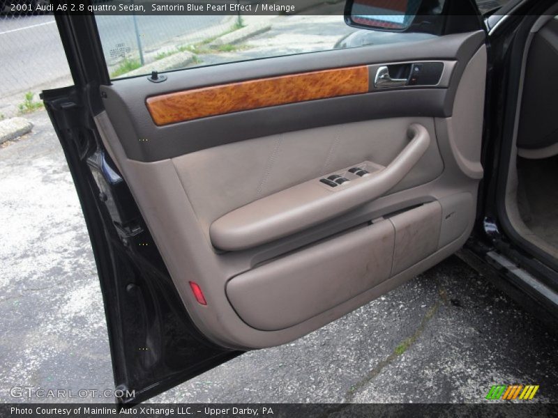 Santorin Blue Pearl Effect / Melange 2001 Audi A6 2.8 quattro Sedan
