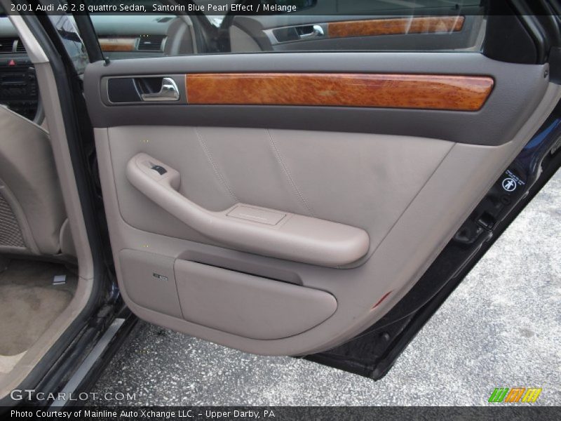 Santorin Blue Pearl Effect / Melange 2001 Audi A6 2.8 quattro Sedan