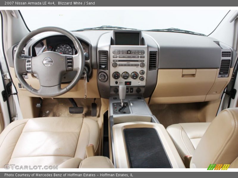 Blizzard White / Sand 2007 Nissan Armada LE 4x4