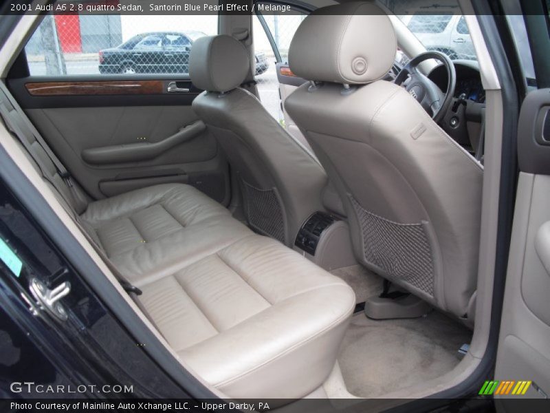 Santorin Blue Pearl Effect / Melange 2001 Audi A6 2.8 quattro Sedan