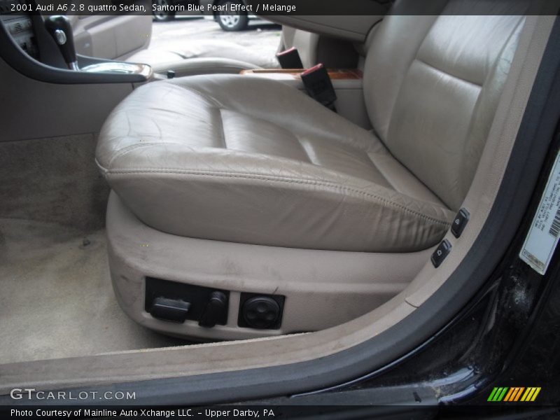 Santorin Blue Pearl Effect / Melange 2001 Audi A6 2.8 quattro Sedan