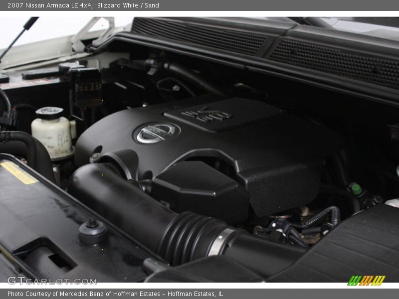 Blizzard White / Sand 2007 Nissan Armada LE 4x4