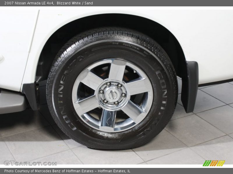 Blizzard White / Sand 2007 Nissan Armada LE 4x4