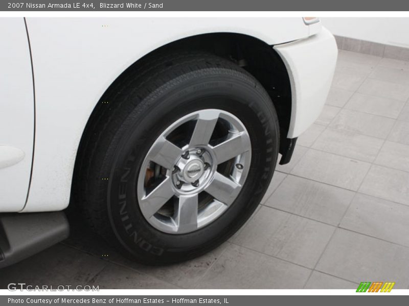 Blizzard White / Sand 2007 Nissan Armada LE 4x4