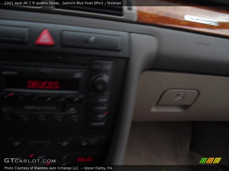 Santorin Blue Pearl Effect / Melange 2001 Audi A6 2.8 quattro Sedan