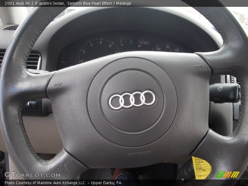 Santorin Blue Pearl Effect / Melange 2001 Audi A6 2.8 quattro Sedan